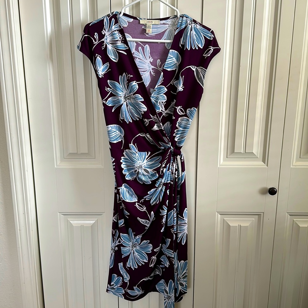 Lark & Ro Wrap Dress (S)